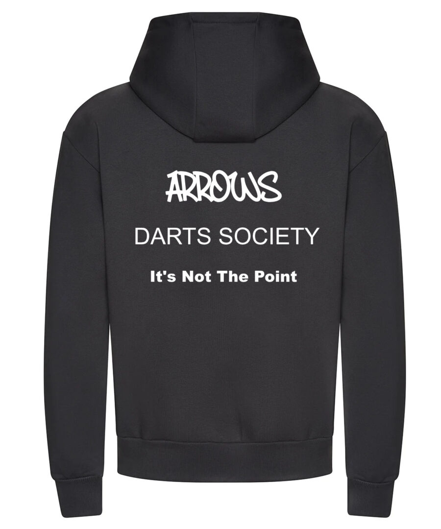 Darts Society Heavy Weight hoodie - Image 2